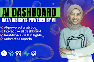 create an ai powered business intelligence dashboard