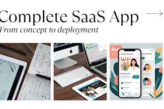 build a complete saas application from concept to deployment