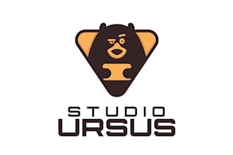 design mascot cartoon game bear logo