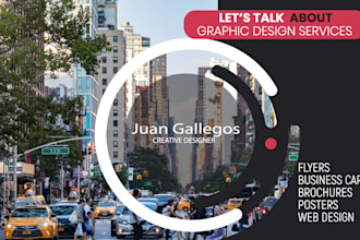 design professional business cards, flyers, and posters