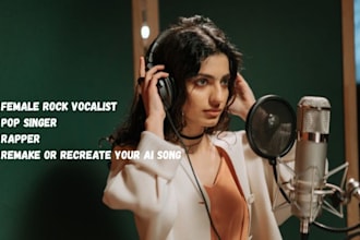 be your female hiphop singer, female singer, vocalist, and edm ghostwriter