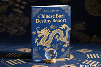 professional chinese bazi or birth chart analysis report