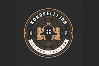 design modern clean renovated boutique hotel logo