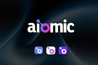 design a modern tech logo for saas startup and technology