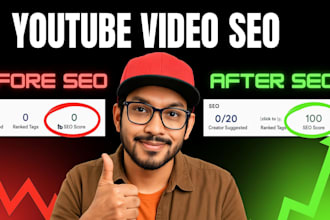 be your faceless youtube SEO expert and video ranking specialist