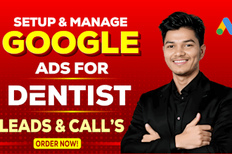 set up dentists google ads in USA, canada