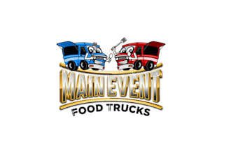 design boxing themed food truck promoter logo