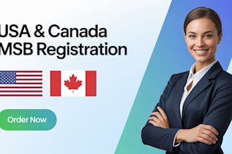do canada, USA msb registration with fincen and money transmitter license