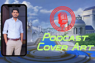 design unique podcast cover art and episode thumbnails