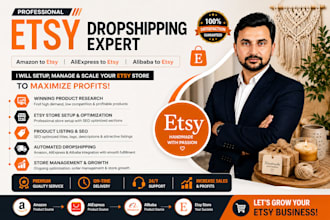 do etsy expert dropshipping on profit sharing base