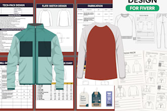 create tech pack for garments