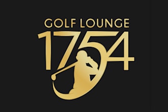 design eye catching golf lounge logo