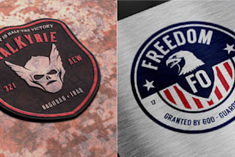 design army military tactical logo, badge, or emblem
