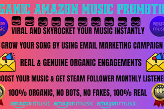 do best amazon music promotion using email marketing campaign
