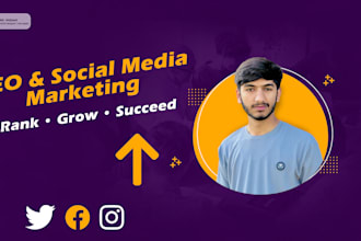 do SEO and social media marketing