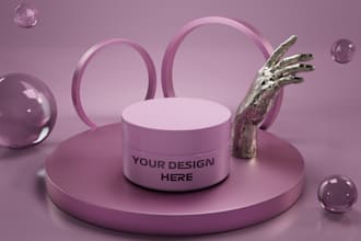 photorealistic 3d packaging and product mockups