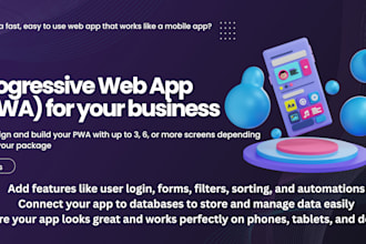 build your progressive web apps for business using glide, weweb, and flutterflow