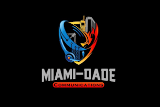 design miami dade fire rescue communications division logo