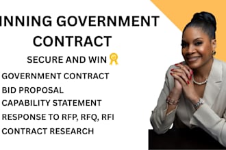 write winning government contract bid sponsorship proposals and rfps, rfi, rfq