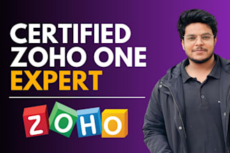 be your zoho CRM and zoho one expert