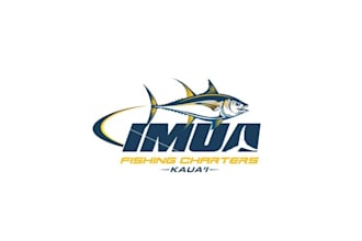 design aesthetics impressive charter fishing logo