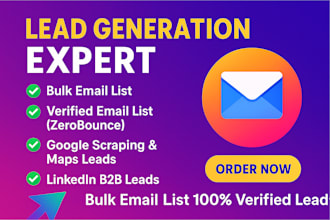provide targeted b2b lead generation for any industries