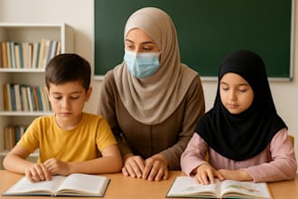learn quran with love noor and proper tajweed