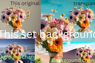 do bulk product image background and green screen removal