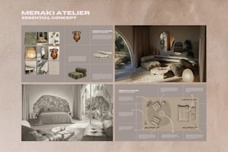 design a bespoke contemporary interior concept