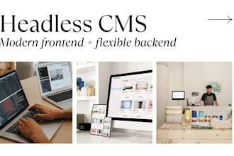 build a headless cms website