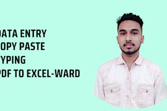 do data entry and copy paste