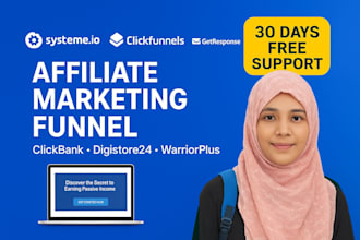 build an affiliate marketing funnel with email automation