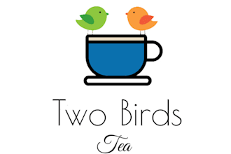 design beautiful whimsical logo for two birds tea