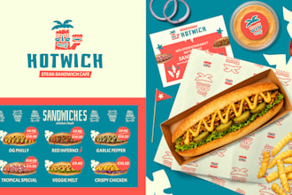 create a modern brand identity