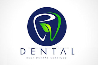 create a modern tooth and dental clinic logo