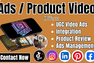 ugc dropshipping pinterest linkedin ads tik tok facebook meta ads expert manager