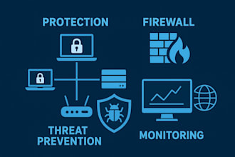 be your network and security engineer for part time or full time role