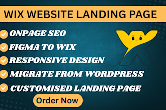 design wix website redesign wix landing page,figma to wix