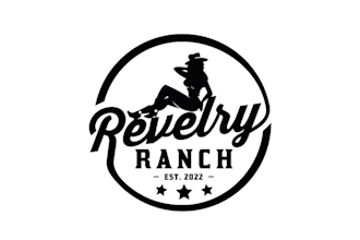 design highest level revelry ranch logo