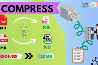 compress your PDF, jpg, and png files without losing quality
