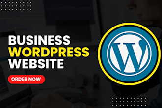 urgently create design develope 5 pages business website