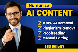 humanize ai content by manually editing and rewriting it