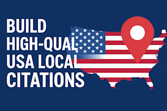 build high quality USA local citations