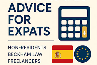 provide tax advice for expats, non residents and freelancers in spain
