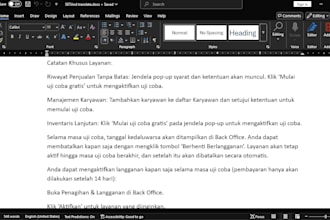 fast typing, retype scanned pages in word document
