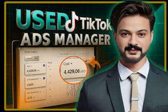 used tiktok ads manager and business center worldwide