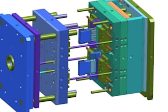 create professional cad models for plastic injection molding