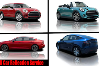 professional car reflction editing servics