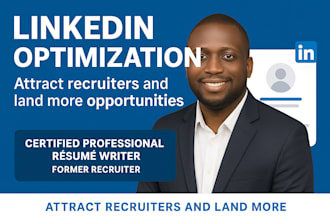 revamp and optimize your linkedin profile professionally