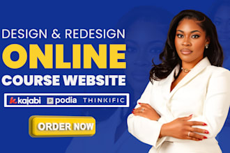 design kajabi online course kajabi website kajabi sales funnel and landing page